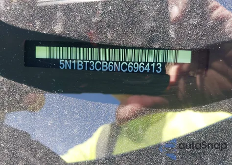 2022 Nissan Rogue Sl Intelligent Awd из США, поврежденный, VIN 5N1BT3CB6NC696413